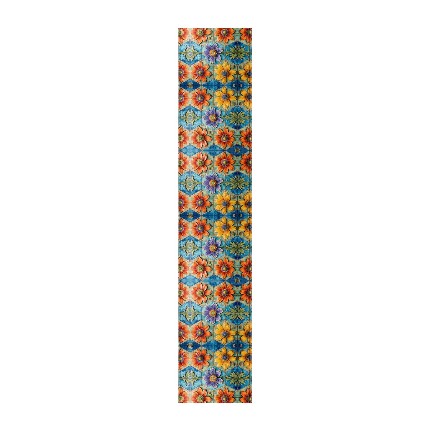 Wild Petal Pottery Table Runner