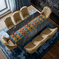 Wild Petal Pottery Table Runner