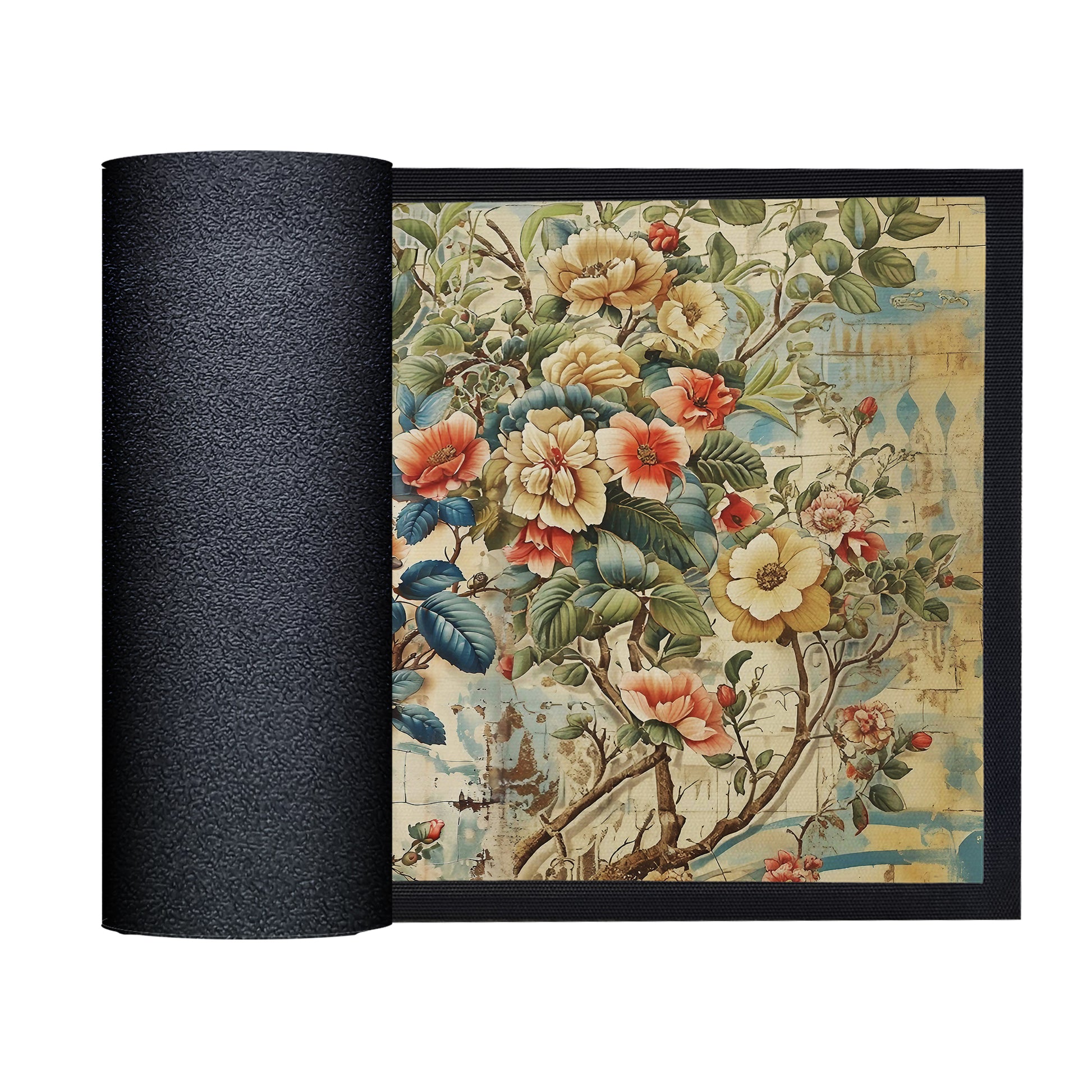 Wild Rose Door Mat – Print with Passion Decor