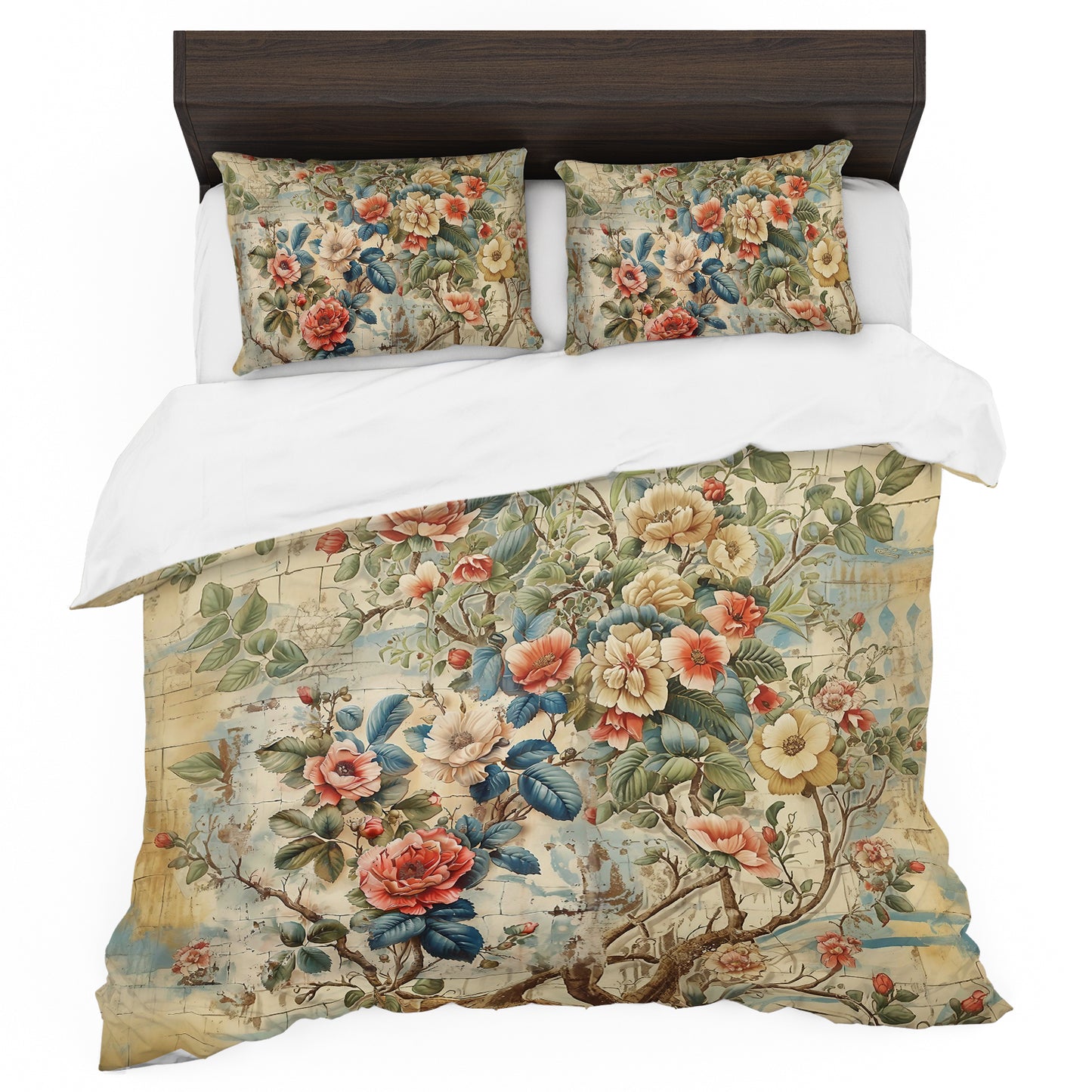 Wild Rose Duvet Cover Set