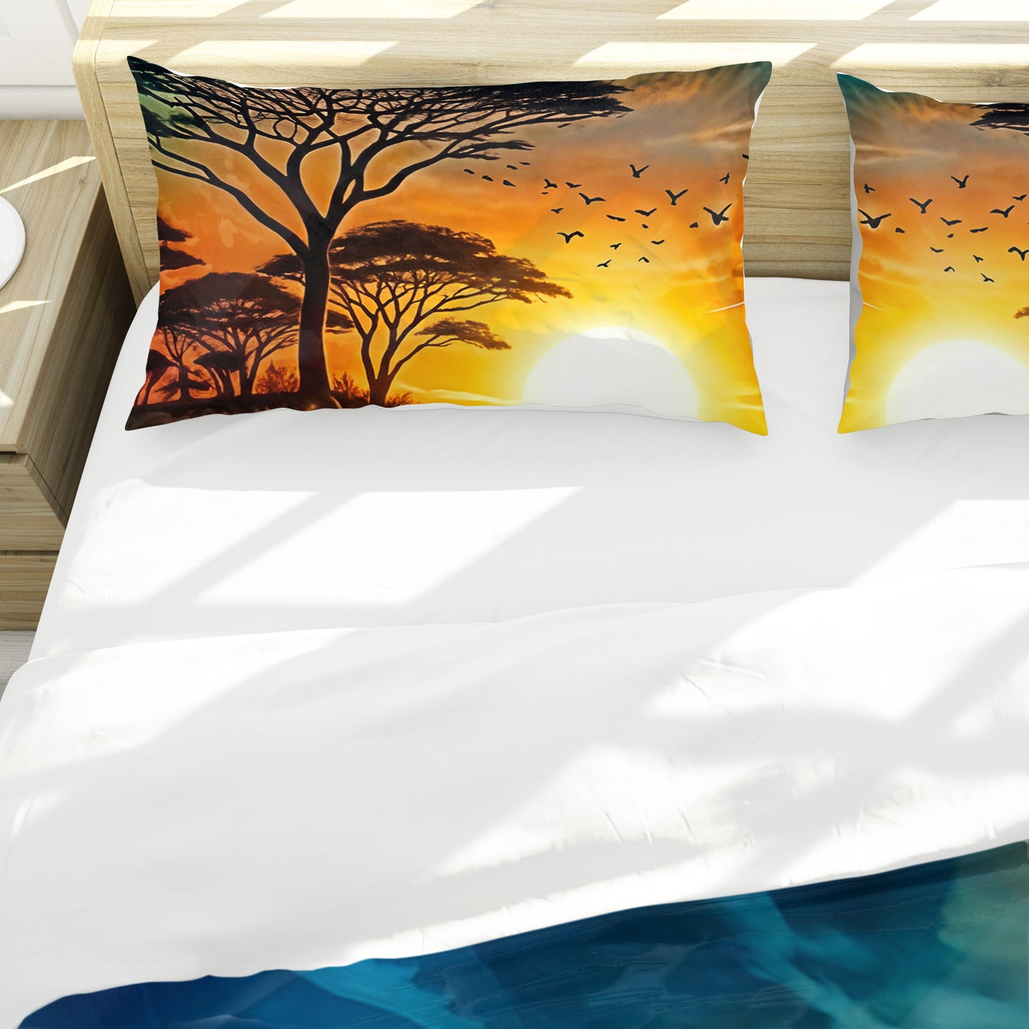 Wildlife Africa’s Golden King Duvet Cover Set