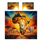 Wildlife Africa’s Golden King Duvet Cover Set