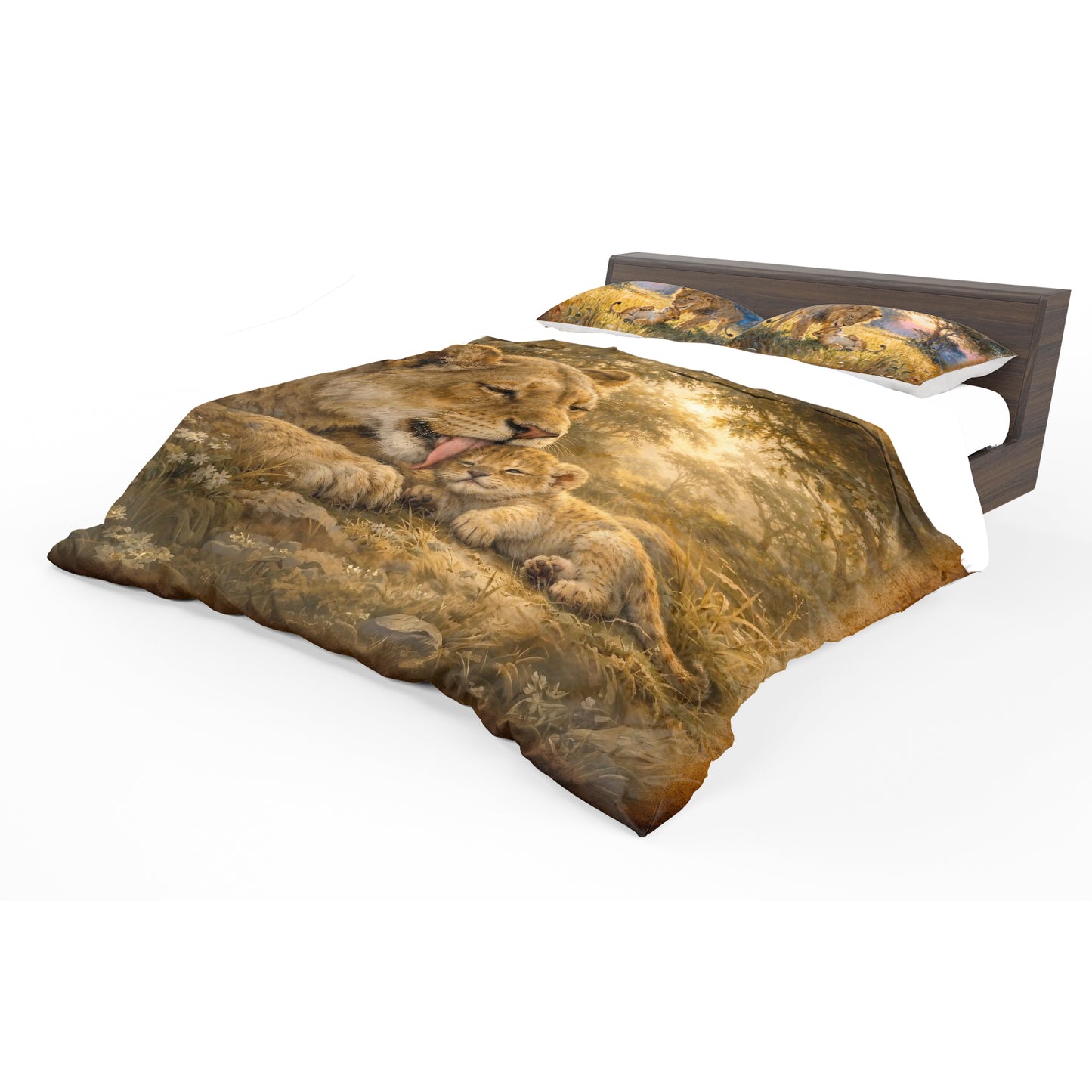 Wildlife African Lion Duvet Cover Set