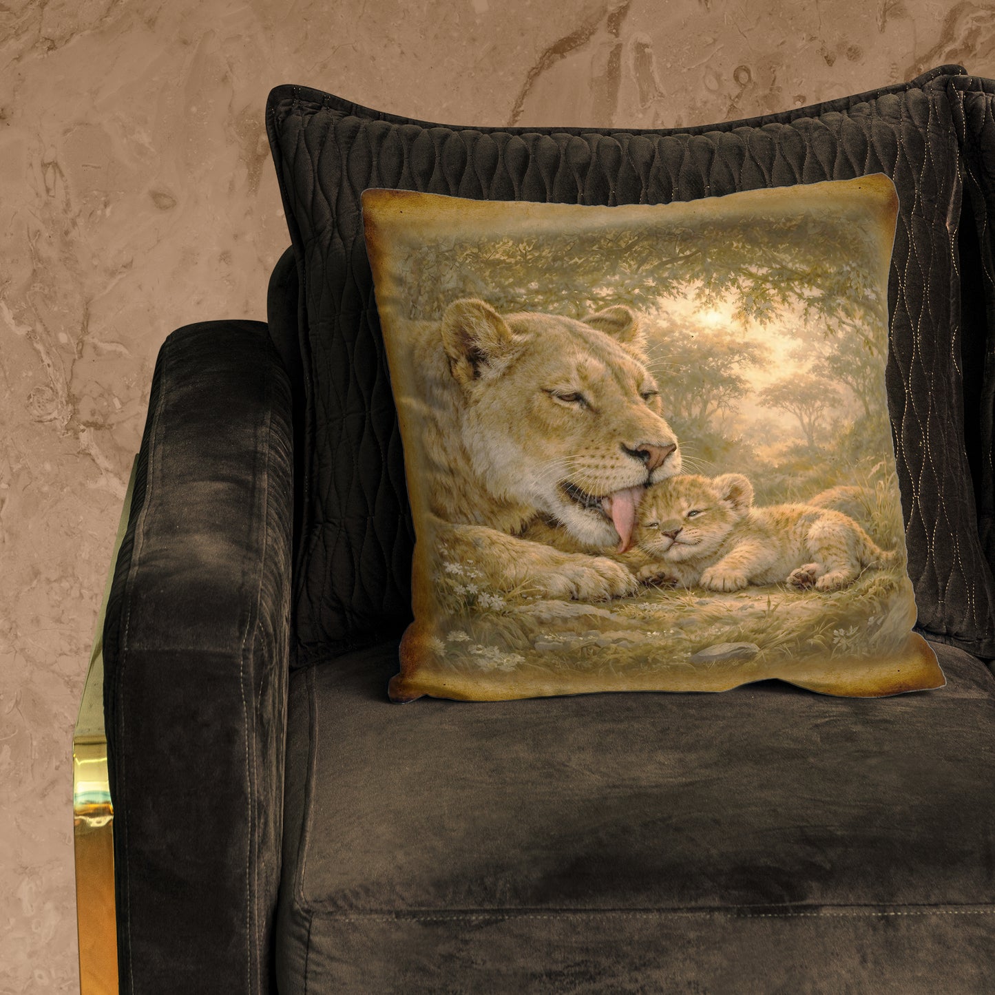 Wildlife African Lion Luxury Scatter