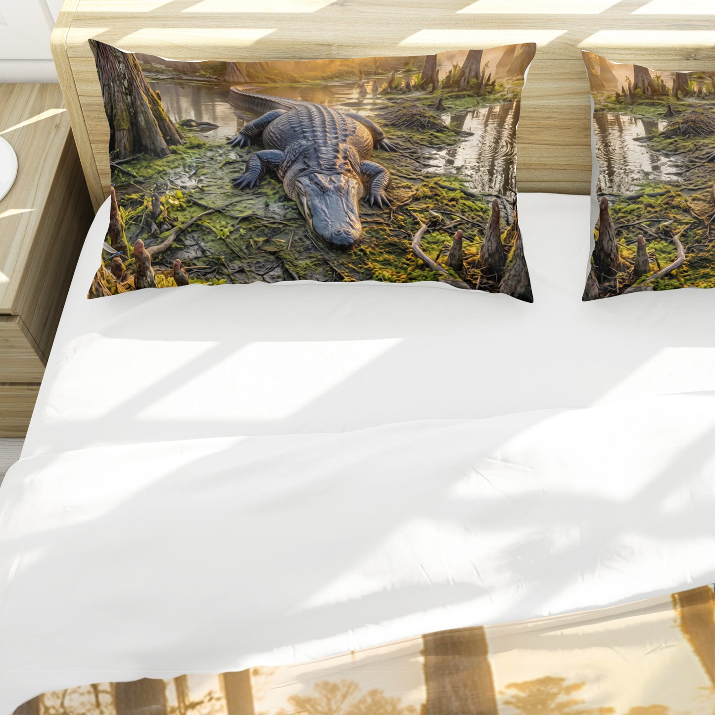 Wildlife Alligator Duvet Cover Set