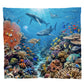 Wildlife Beneath the Ocean Light Weight Fleece Blanket