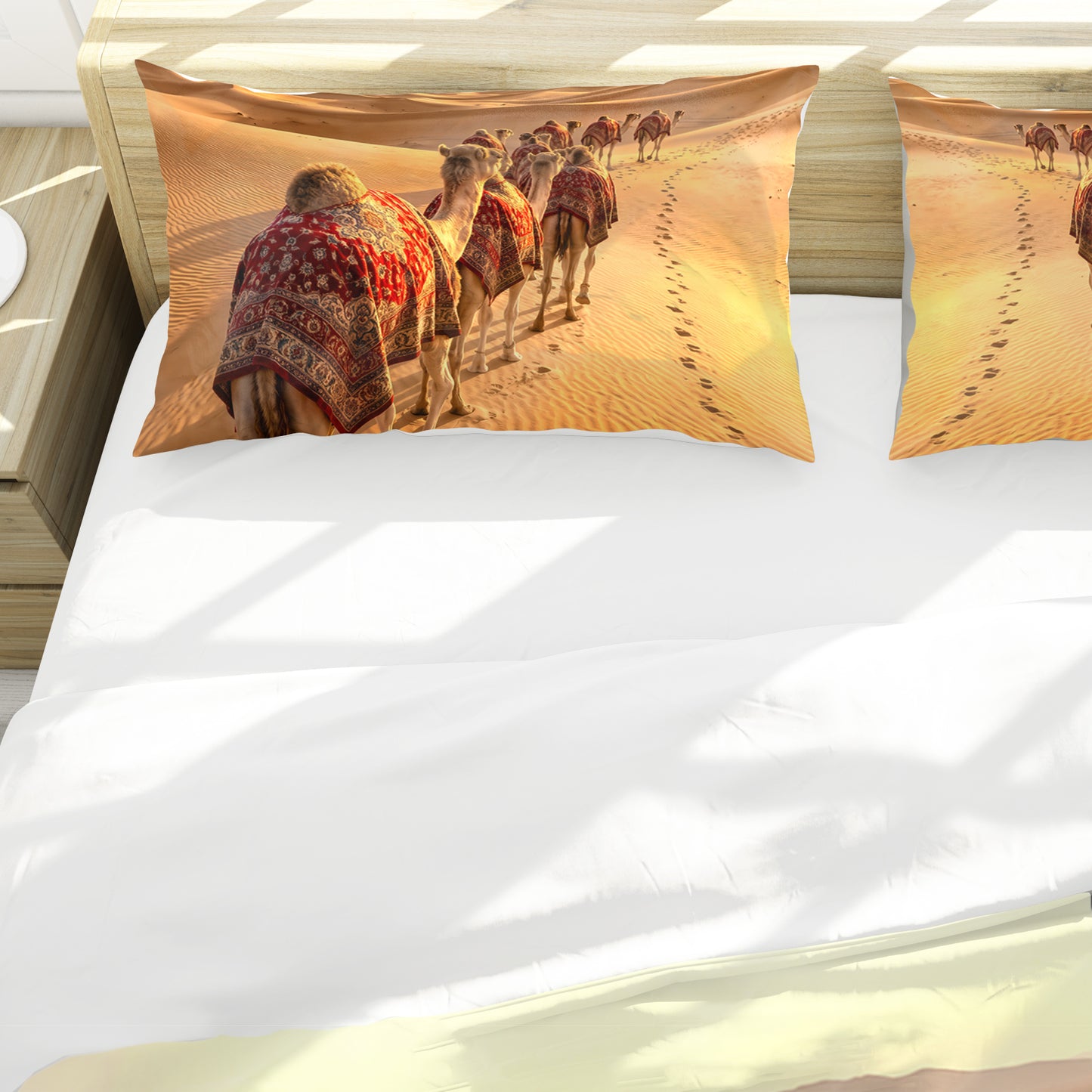 Wildlife Camel Trek Duvet Cover Set