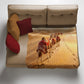 Wildlife Camel Trek Light Weight Fleece Blanket