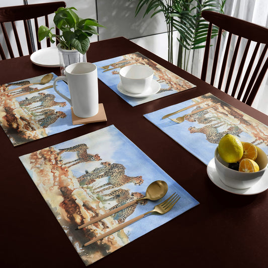 Wildlife Cheetah Coalition Placemats