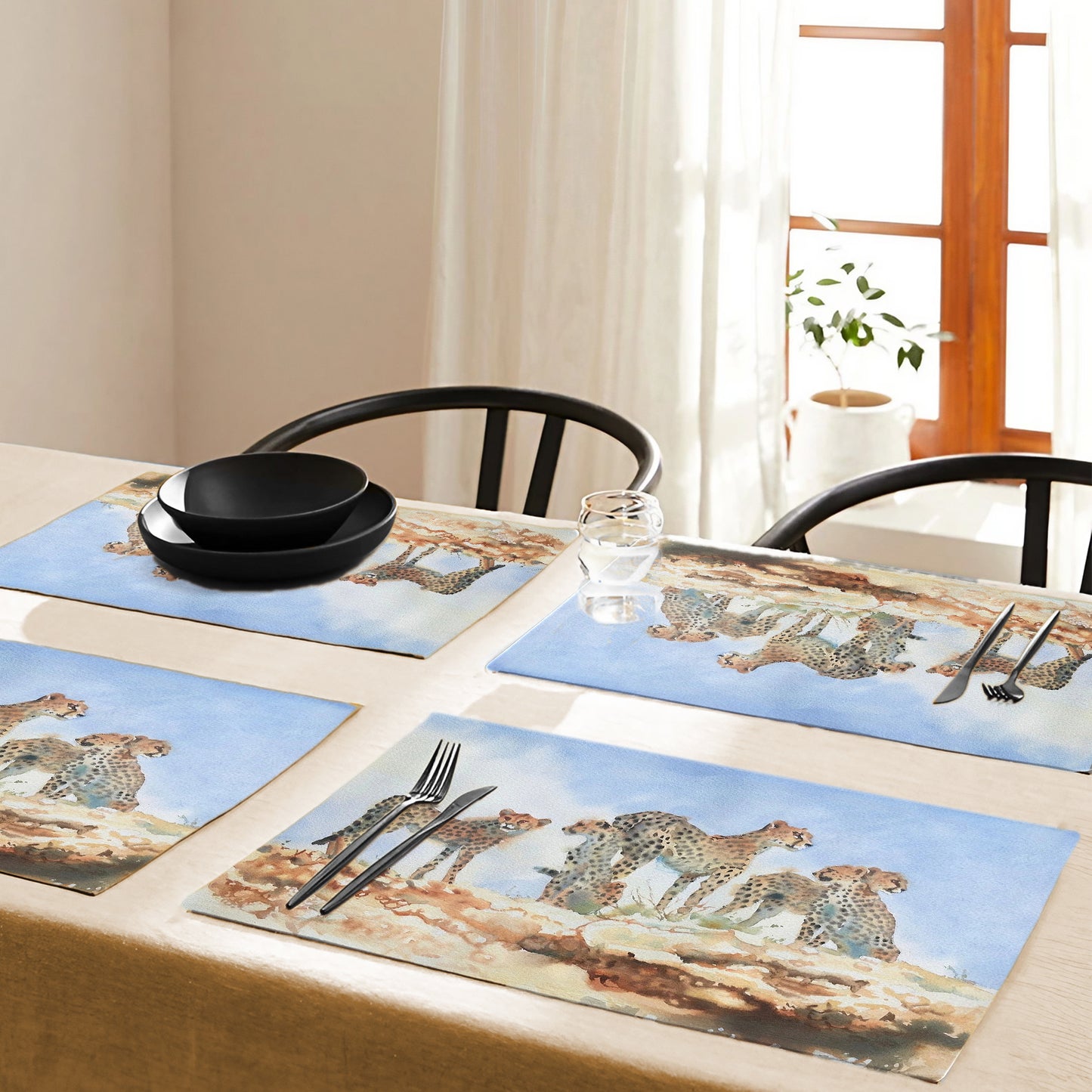 Wildlife Cheetah Coalition Placemats