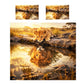 Wildlife Cubs Are Lions Duvet Cover Set