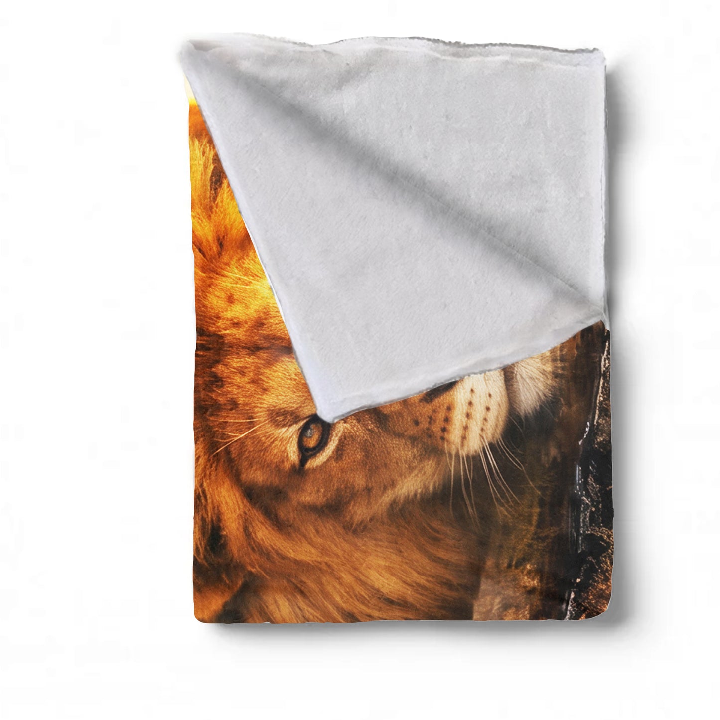 Wildlife Cubs Are Lions Light Weight Fleece Blanket