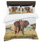 Wildlife Elephant Duvet Cover Set