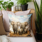 Wildlife Elephant Family Luxury Scatter