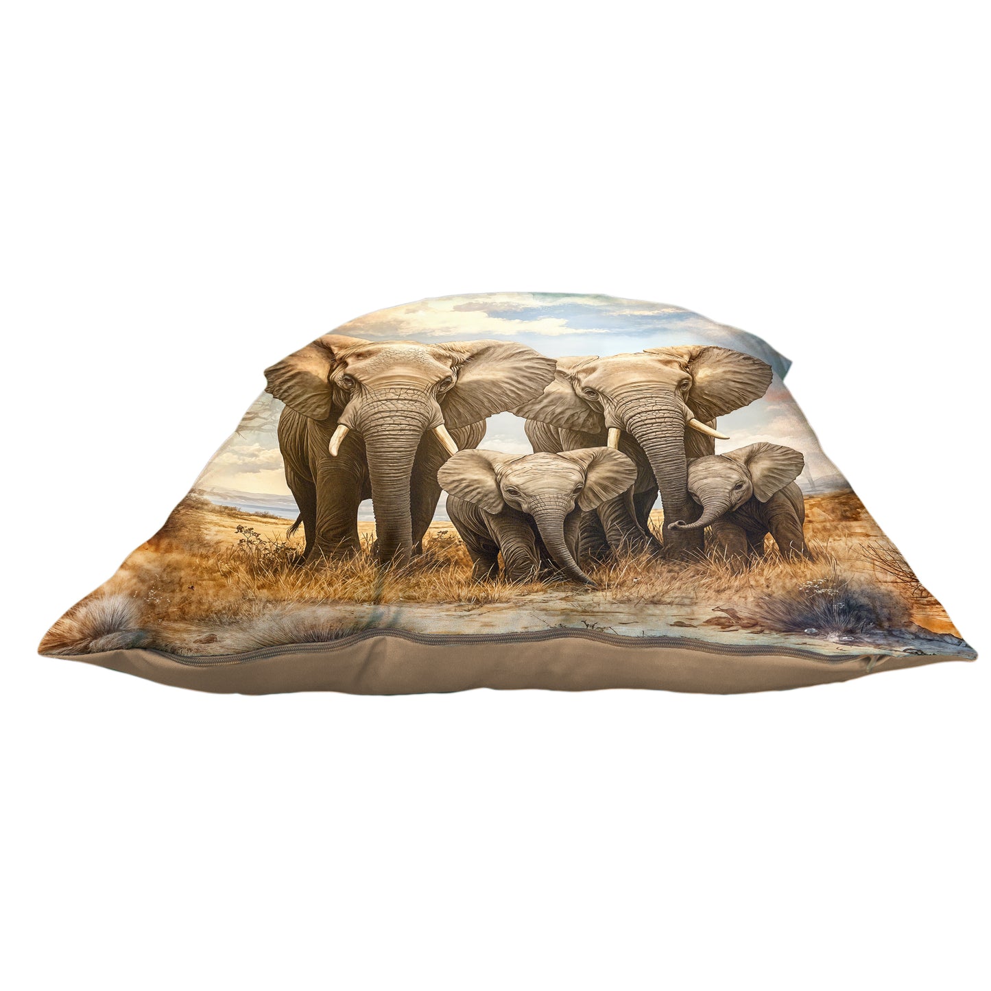 Wildlife Elephant Family Luxury Scatter