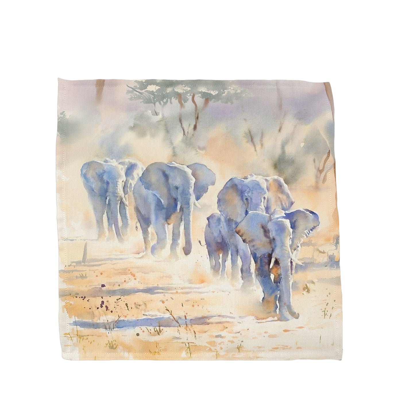 Wildlife Elephant Herd Napkins