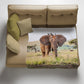 Wildlife Elephant Light Weight Fleece Blanket