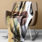 Wildlife Elephant Light Weight Fleece Blanket