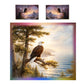 Wildlife Fish Eagle Duvet Cover Set
