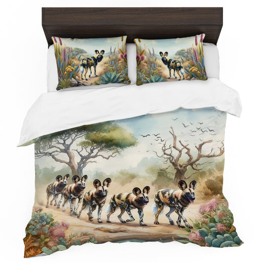 Wildlife Follow the Leader Duvet Cover Set