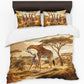 Wildlife Gentle Giraffe Duvet Cover Set