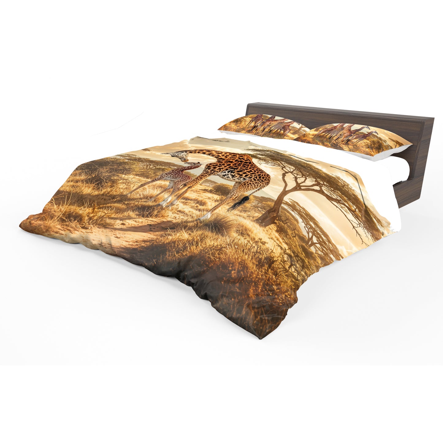 Wildlife Gentle Giraffe Duvet Cover Set