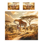 Wildlife Gentle Giraffe Duvet Cover Set