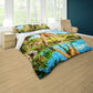 Wildlife Giraffe Oasis Duvet Cover Set