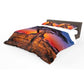 Wildlife Giraffe Pair Duvet Cover Set