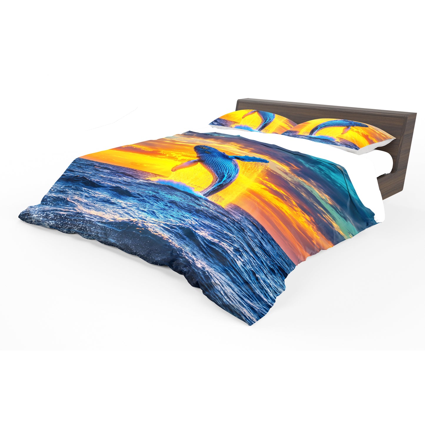 Wildlife Humpback Whale Duvet Cover Set