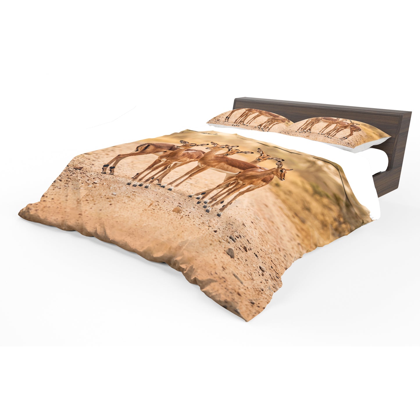 Wildlife Impalas Duvet Cover Set