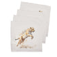 Wildlife Jumping Leopard Napkins