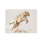 Wildlife Jumping Leopard Placemats