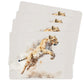 Wildlife Jumping Leopard Placemats