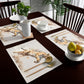 Wildlife Jumping Leopard Placemats