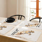 Wildlife Jumping Leopard Placemats