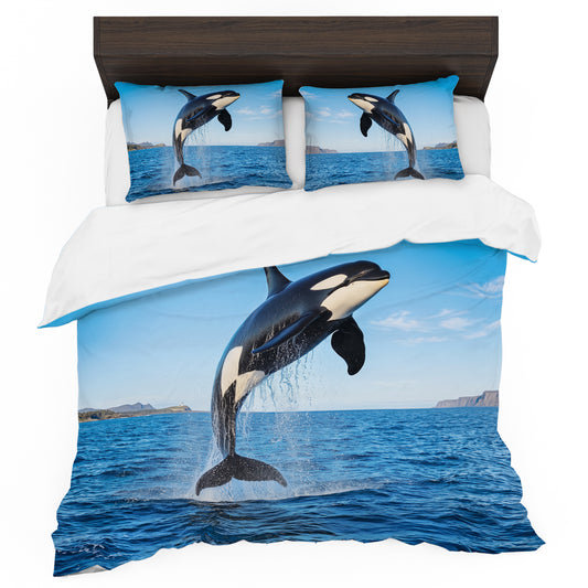 Wildlife Killer Whale Duvet Cover Set