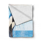 Wildlife Killer Whale Light Weight Fleece Blanket