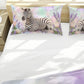 Wildlife Lavender Zebra Duvet Cover Set