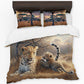Wildlife Leopard Duvet Cover Set