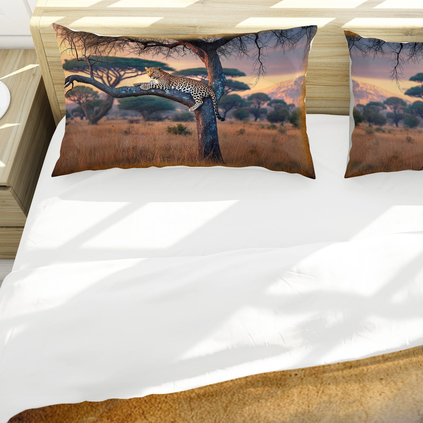 Wildlife Leopard Duvet Cover Set