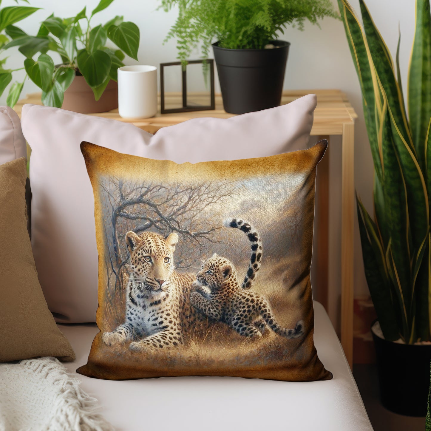 Wildlife Leopard Luxury Scatter