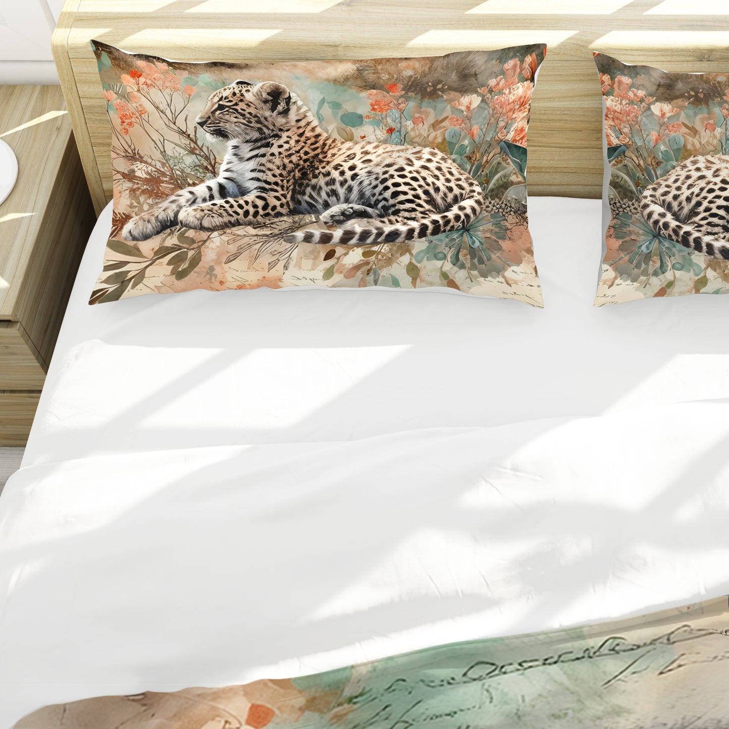 WildLife Leopard’s Journal Duvet Cover Set