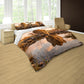 Wildlife Leopard's Reflection Duvet Cover Set