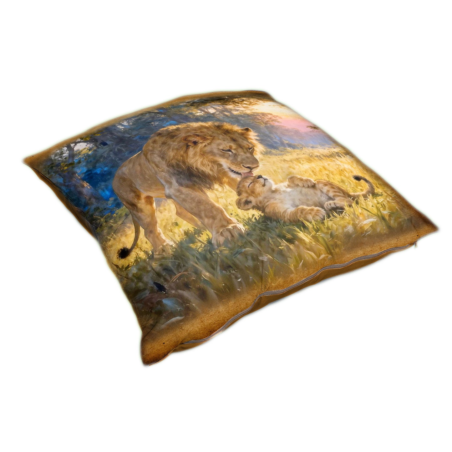 Wildlife Lion & Cub Luxury Scatter