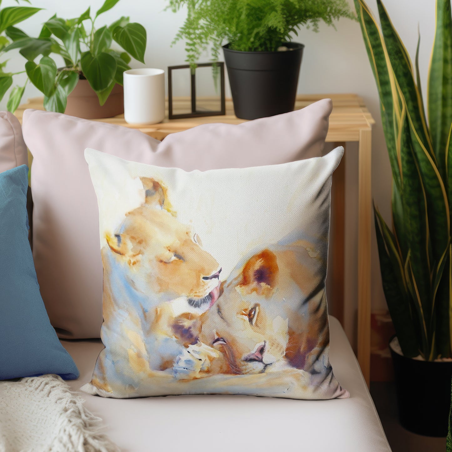Wildlife Lioness Love Luxury Scatter
