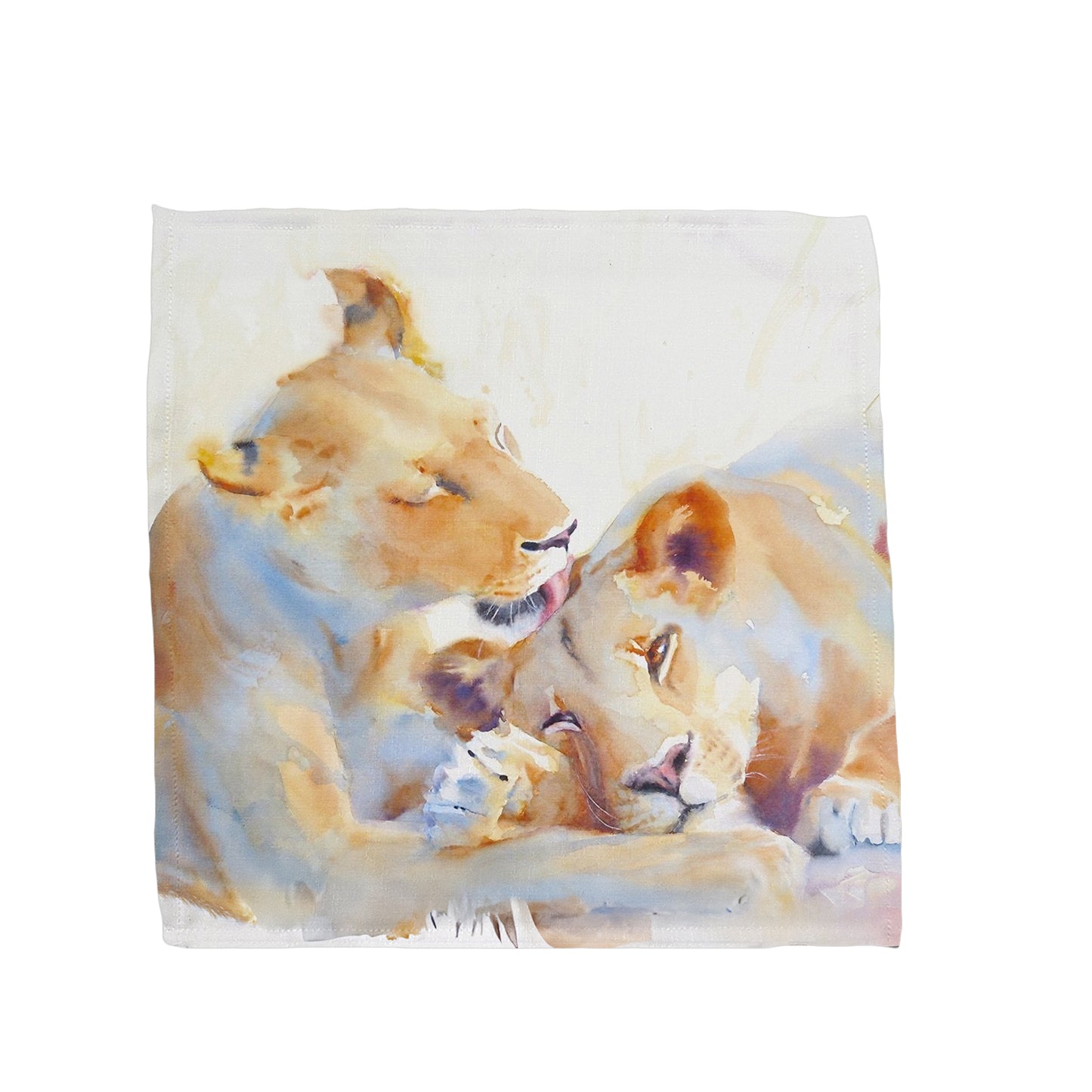 Wildlife Lioness Love Napkins
