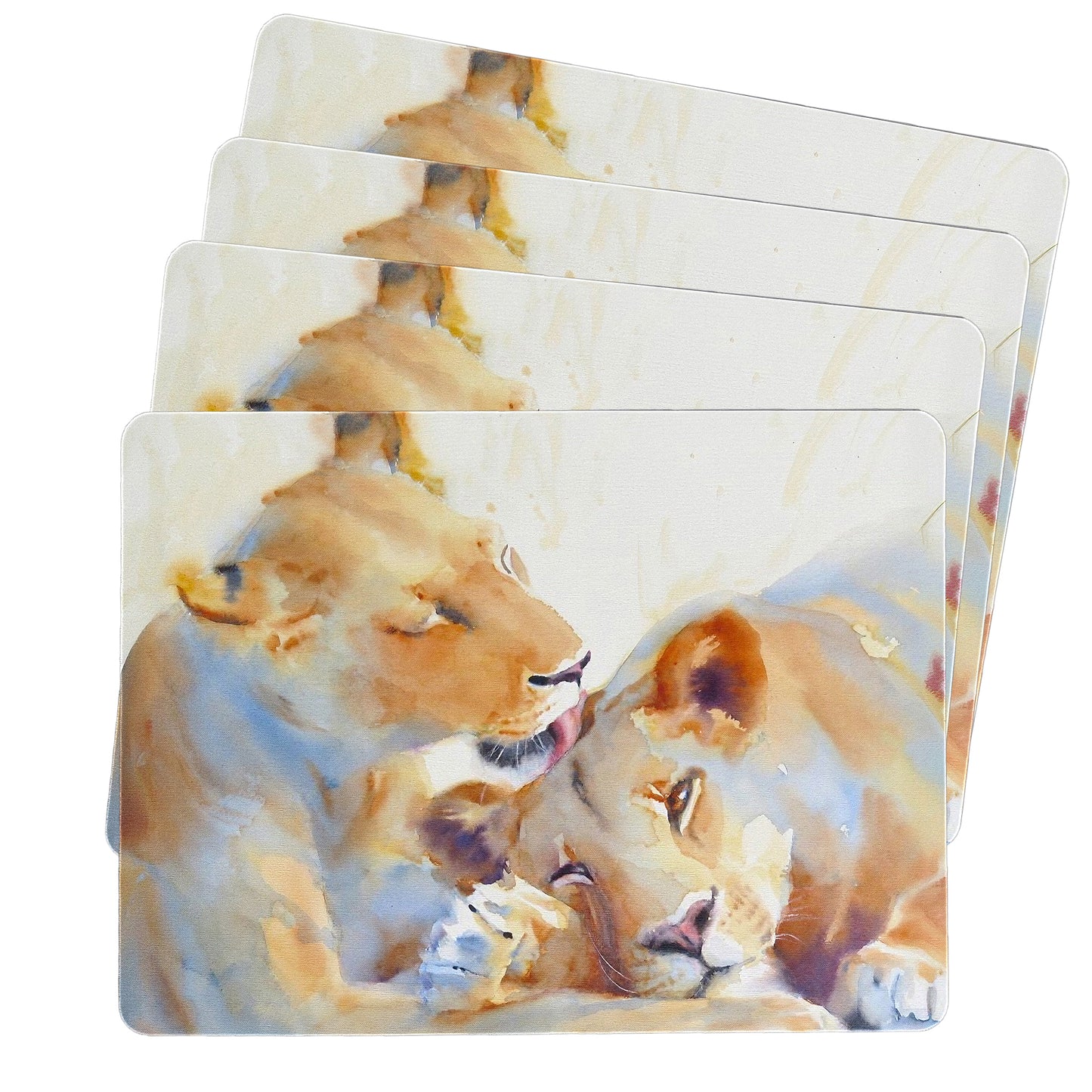 Wildlife Lioness Love Placemats