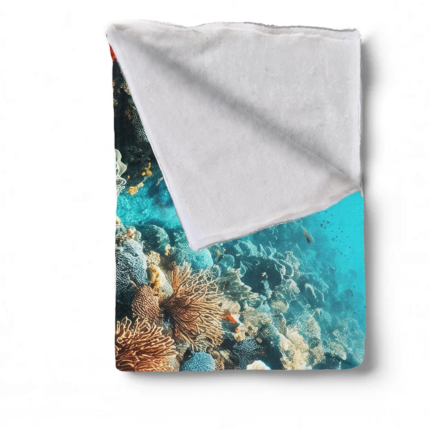 Wildlife Manta Ray Ocean Light Weight Fleece Blanket