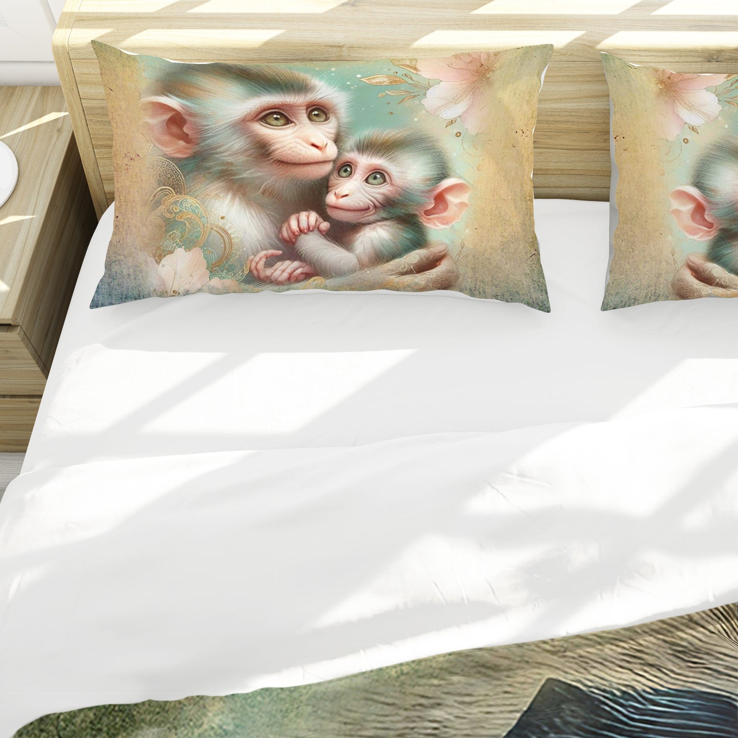 Wildlife Monkey Duvet Cover Set